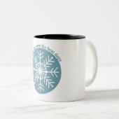 Tasse 2 Couleurs Jours de neige (Devant droit)