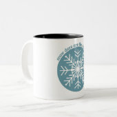 Tasse 2 Couleurs Jours de neige (Devant gauche)
