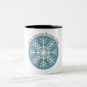 Tasse 2 Couleurs Jours de neige (Centre)