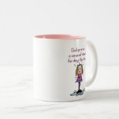 Tasse 2 Couleurs Jours pluvieux (Devant droit)