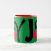 Tasse 2 Couleurs Joy Heart Love (Centre)