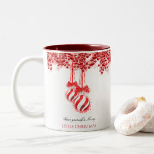 Tasse 2 Couleurs Joy Little Christmas Watercolor