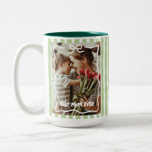 Tasse 2 Couleurs Joyeuse fête des mères Cadeau d'anniversaire perso