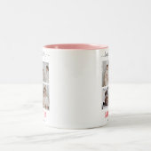 Tasse 2 Couleurs Joyeuse Fête des mères Simple Script moderne Quatr (Centre)