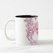 Tasse 2 Couleurs Joyeuse fête maman (Gauche)