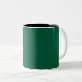 Tasse 2 Couleurs Joyeuse Fête Saint Patrick Arc-en-ciel Trèfle (Devant droit)