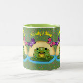 Tasse 2 Couleurs Joyeuse grenouille (Centre)