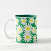 Tasse 2 Couleurs Joyeuse Marguerite (Gauche)
