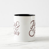 Tasse 2 Couleurs Joyeuse Saint-Valentin (Centre)