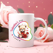 Tasse 2 Couleurs Joyeuse Saint-Valentin - Amorous Whispers