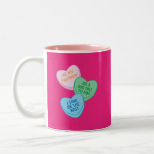 Tasse 2 Couleurs Joyeuse Saint-Valentin Pickleball Style-2