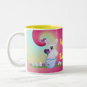 Tasse 2 Couleurs Joyeuses Pâques (Gauche)