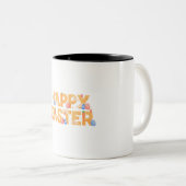 Tasse 2 Couleurs Joyeuses Pâques (Devant droit)