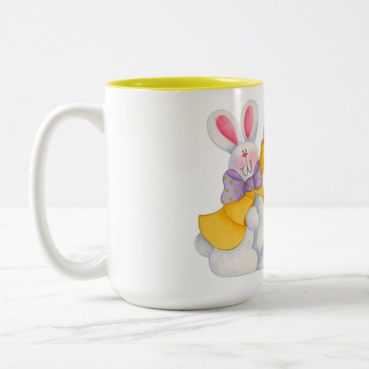 Tasse 2 Couleurs Joyeuses Pâques (Gauche)