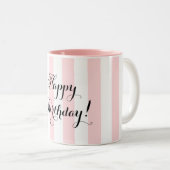 Tasse 2 Couleurs Joyeux anniversaire (Devant droit)