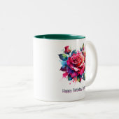 Tasse 2 Couleurs Joyeux anniversaire Jayne (Devant droit)