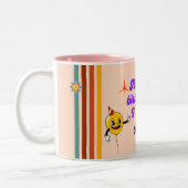 Tasse 2 Couleurs Joyeux Anniversaire, Je T'Aime - Fête Du Coeur (Gauche)