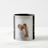 Tasse 2 Couleurs Joyeux cadeau de la fête du Premier Père (Centre)