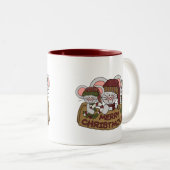 Tasse 2 Couleurs Joyeux Christmouse (Devant droit)