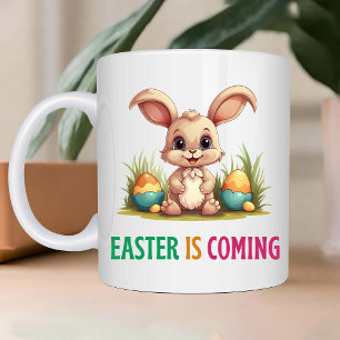 Tasse 2 Couleurs Joyeux Eggster - Chasse aux Oeufs de Pâques