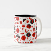 Tasse 2 Couleurs Joyeux Halloween (Devant droit)