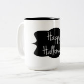 Tasse 2 Couleurs Joyeux Halloween (Devant gauche)