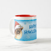 Tasse 2 Couleurs Joyeux Howlidays Espagnol Tibétain (Devant gauche)