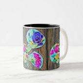 Tasse 2 Couleurs Joyeux Lilys (Devant droit)