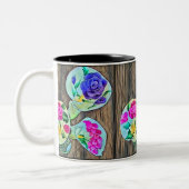 Tasse 2 Couleurs Joyeux Lilys (Gauche)