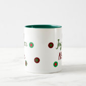 Tasse 2 Couleurs Joyeux Noël (Centre)