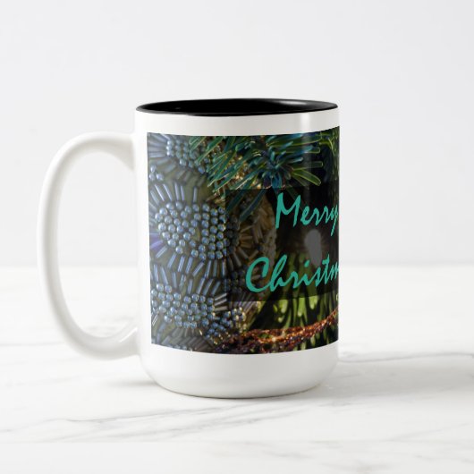 Tasse 2 Couleurs Joyeux Noël (Gauche)
