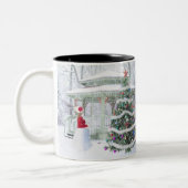 Tasse 2 Couleurs Joyeux Noël (Gauche)