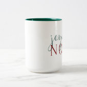 Tasse 2 Couleurs Joyeux Noel (Centre)