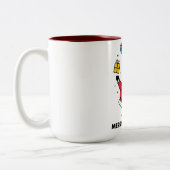 Tasse 2 Couleurs Joyeux Noël (Gauche)