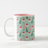 Tasse 2 Couleurs Joyeux Noël (Gauche)