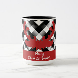 Tasse 2 Couleurs "Joyeux Noël" Café/Boug de thé