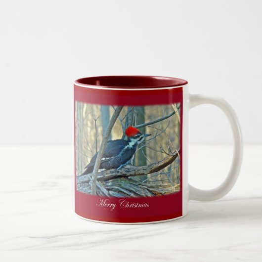 Tasse 2 Couleurs Joyeux Noël de Pic Pilé (Droit)