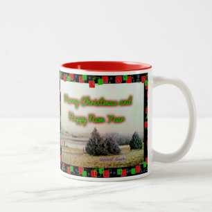 Tasse 2 Couleurs Joyeux Noël et bonne année !