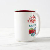 Tasse 2 Couleurs Joyeux Noël (Nonna) (Devant droit)