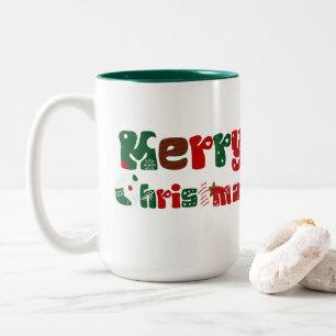 Tasse 2 Couleurs Joyeux Noël Unisex & vêtements pour enfants
