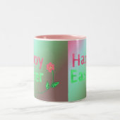 Tasse 2 Couleurs Joyeux Pâques (Centre)