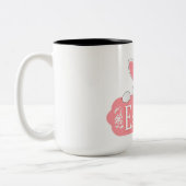 Tasse 2 Couleurs Joyeux Pâques (Gauche)