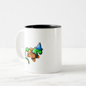 Tasse 2 Couleurs Joyeux Samhain ! ! (Devant gauche)