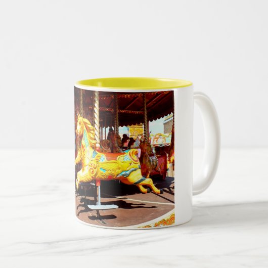 Tasse 2 Couleurs Joyeux tour (Devant droit)