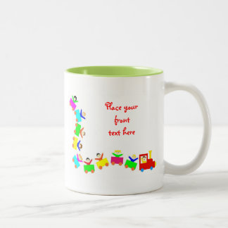 Tasse 2 Couleurs Joyeux Train pour enfants