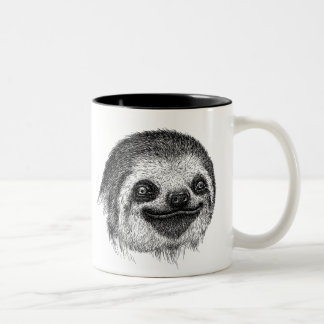 Tasse 2 Couleurs Joyeux visage de fentes