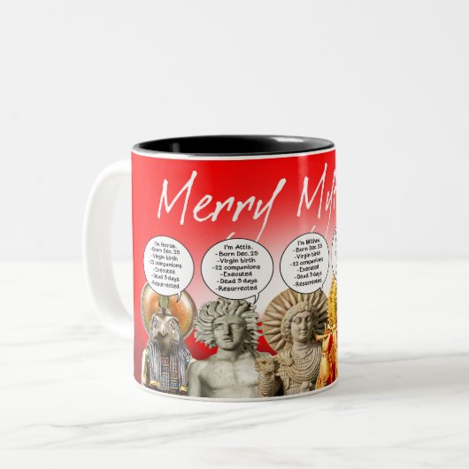TASSE 2 COULEURS JOYEZ MYTH-MAS ! - (Devant gauche)