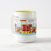 TASSE 2 COULEURS JT009 (Devant gauche)