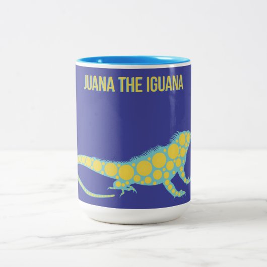 Tasse 2 Couleurs Juana l'Iguane (Centre)