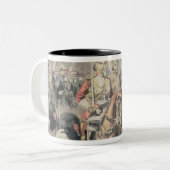 Tasse 2 Couleurs Jubilé de la reine d'Angleterre (Devant gauche)